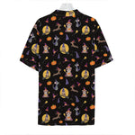 Animal Wizard Pattern Print Hawaiian Shirt