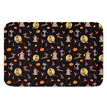 Animal Wizard Pattern Print Indoor Door Mat