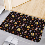 Animal Wizard Pattern Print Indoor Door Mat