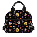 Animal Wizard Pattern Print Insulated Lunch Bag