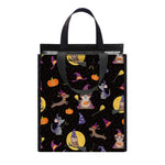Animal Wizard Pattern Print Insulated Lunch Tote