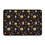 Animal Wizard Pattern Print Kitchen Mat
