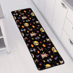 Animal Wizard Pattern Print Long Kitchen Mat