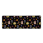 Animal Wizard Pattern Print Long Kitchen Mat