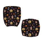 Animal Wizard Pattern Print Office Chair Cover