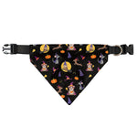 Animal Wizard Pattern Print Over The Collar Dog Bandana