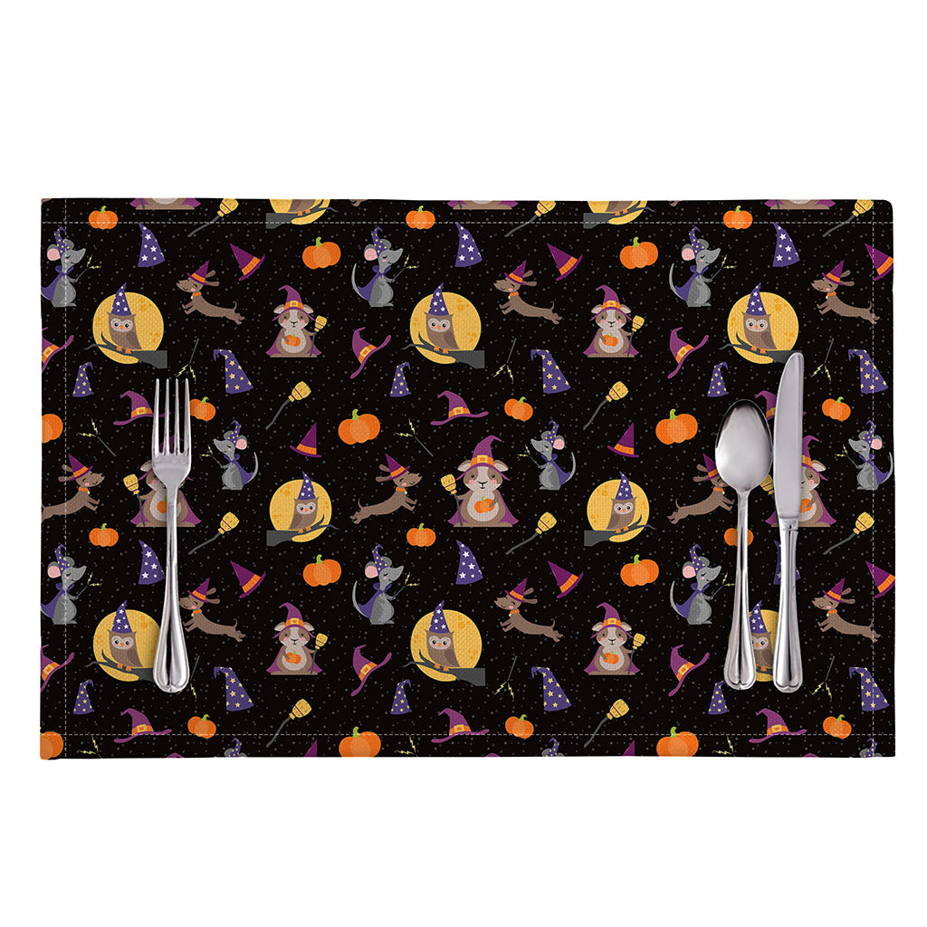 Animal Wizard Pattern Print Placemat