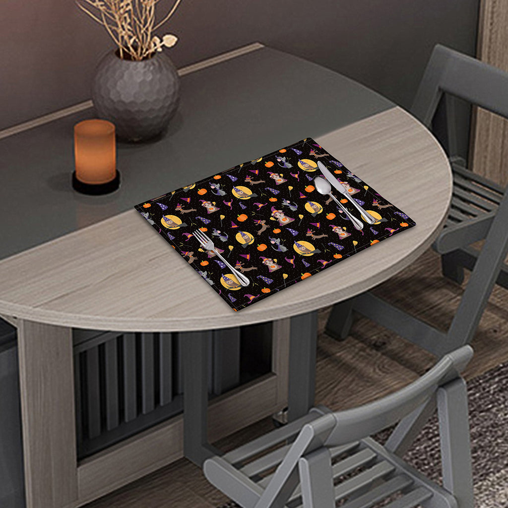 Animal Wizard Pattern Print Placemat