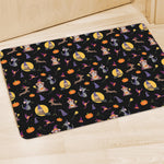 Animal Wizard Pattern Print Polyester Doormat