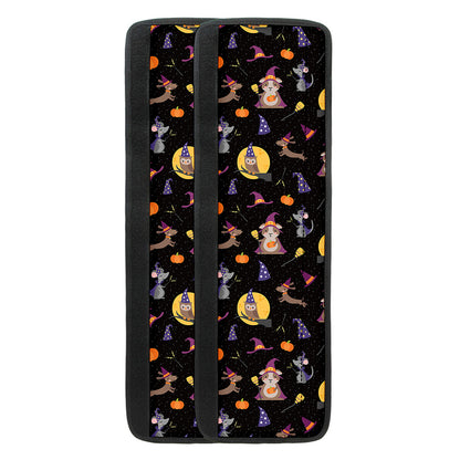 Animal Wizard Pattern Print Refrigerator Handle Covers