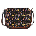 Animal Wizard Pattern Print Saddle Bag