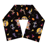 Animal Wizard Pattern Print Scarf