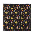 Animal Wizard Pattern Print Silk Bandana