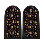 Animal Wizard Pattern Print Skillet Handle Cover