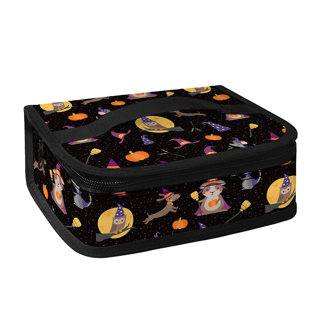 Animal Wizard Pattern Print Small Lunch Bag
