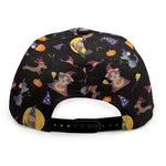 Animal Wizard Pattern Print Snapback Cap