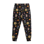 Animal Wizard Pattern Print Sweatpants