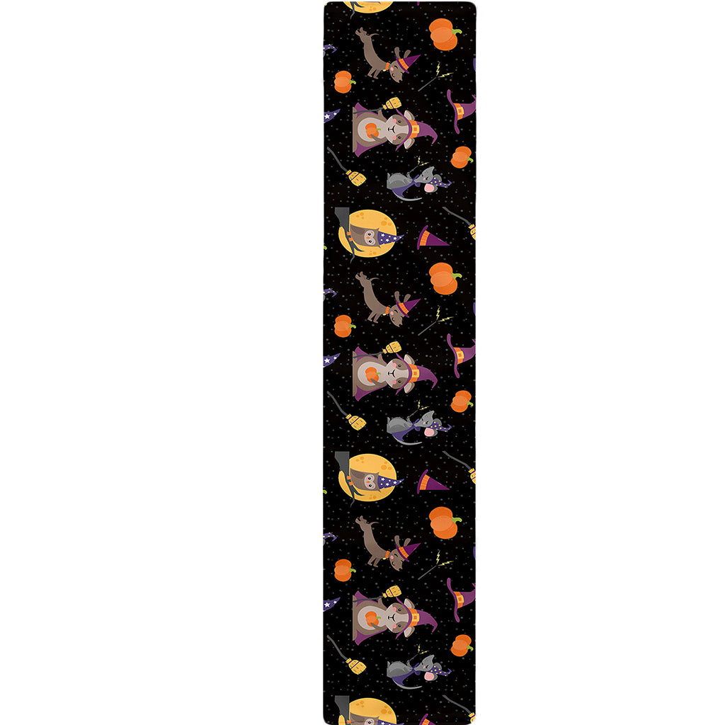 Animal Wizard Pattern Print Table Runner
