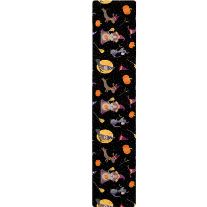 Animal Wizard Pattern Print Table Runner