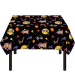 Animal Wizard Pattern Print Tablecloth