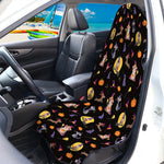 Animal Wizard Pattern Print Waterproof Car Seat Cover
