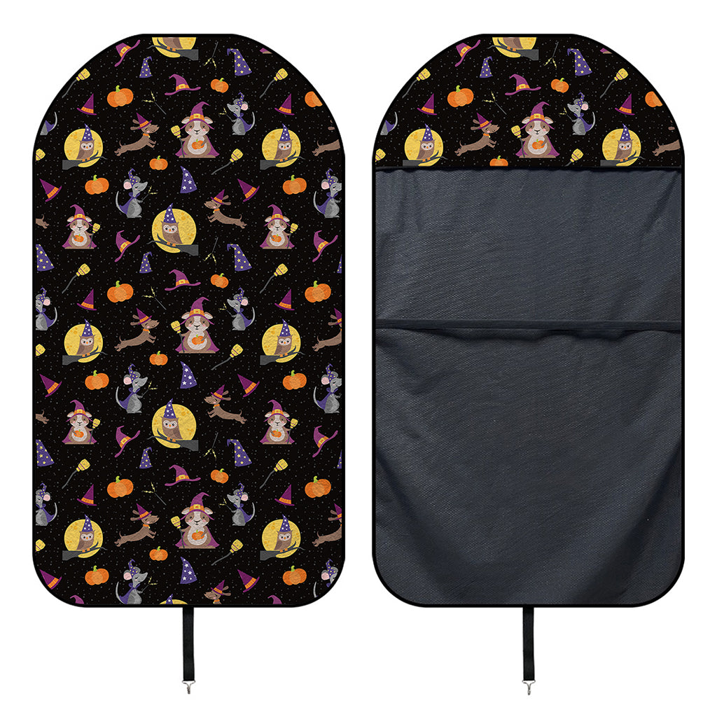 Animal Wizard Pattern Print Waterproof Car Seat Cover