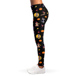Animal Wizard Pattern Print Women's Leggings