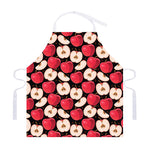 Apple Pattern Print Adjustable Apron