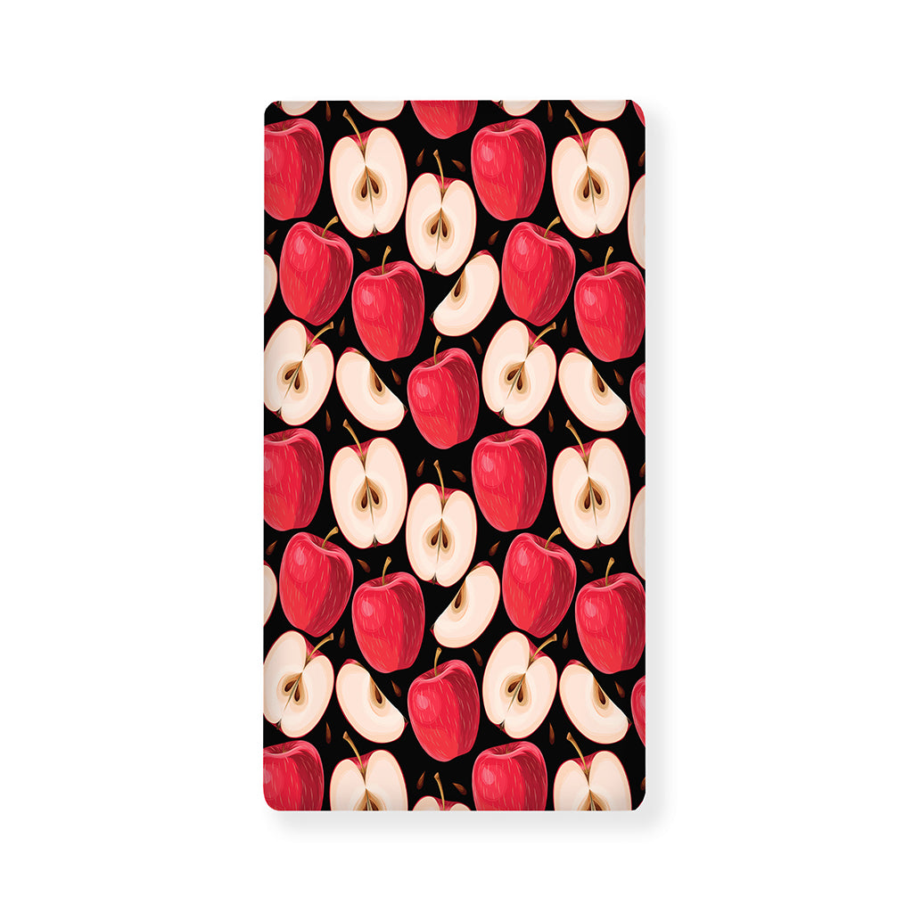 Apple Pattern Print Baby Crib Sheet
