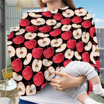 Apple Pattern Print Baby Seat Cover
