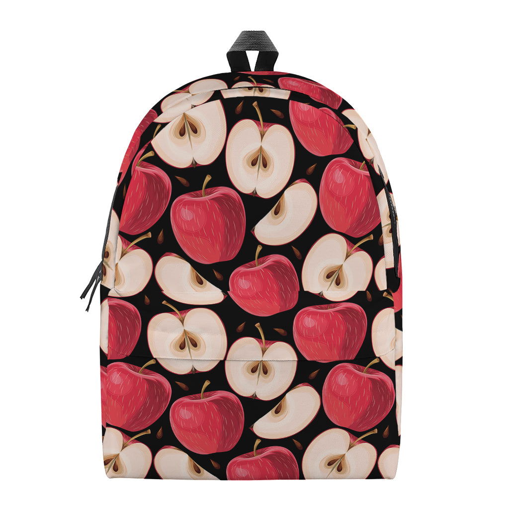 Apple Pattern Print Backpack