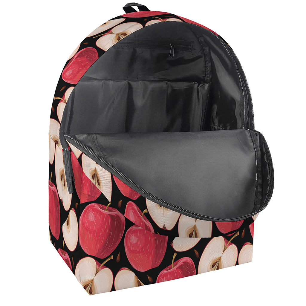 Apple Pattern Print Backpack