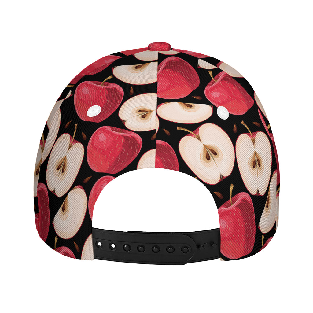 Apple Pattern Print Baseball Cap
