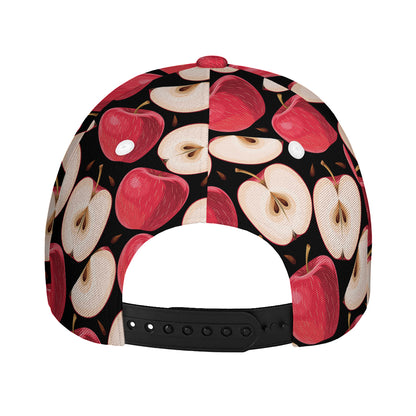 Apple Pattern Print Baseball Cap