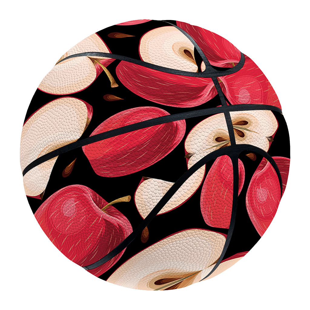 Apple Pattern Print Basketball
