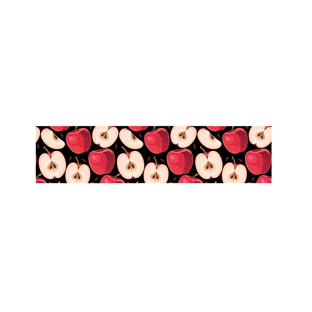 Apple Pattern Print Bed Runner
