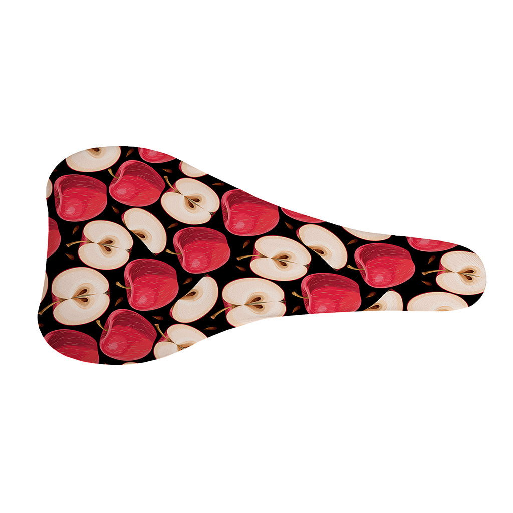 Apple Pattern Print Bicycle Seat Cover