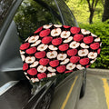 Apple Pattern Print Car Side Mirror Covers