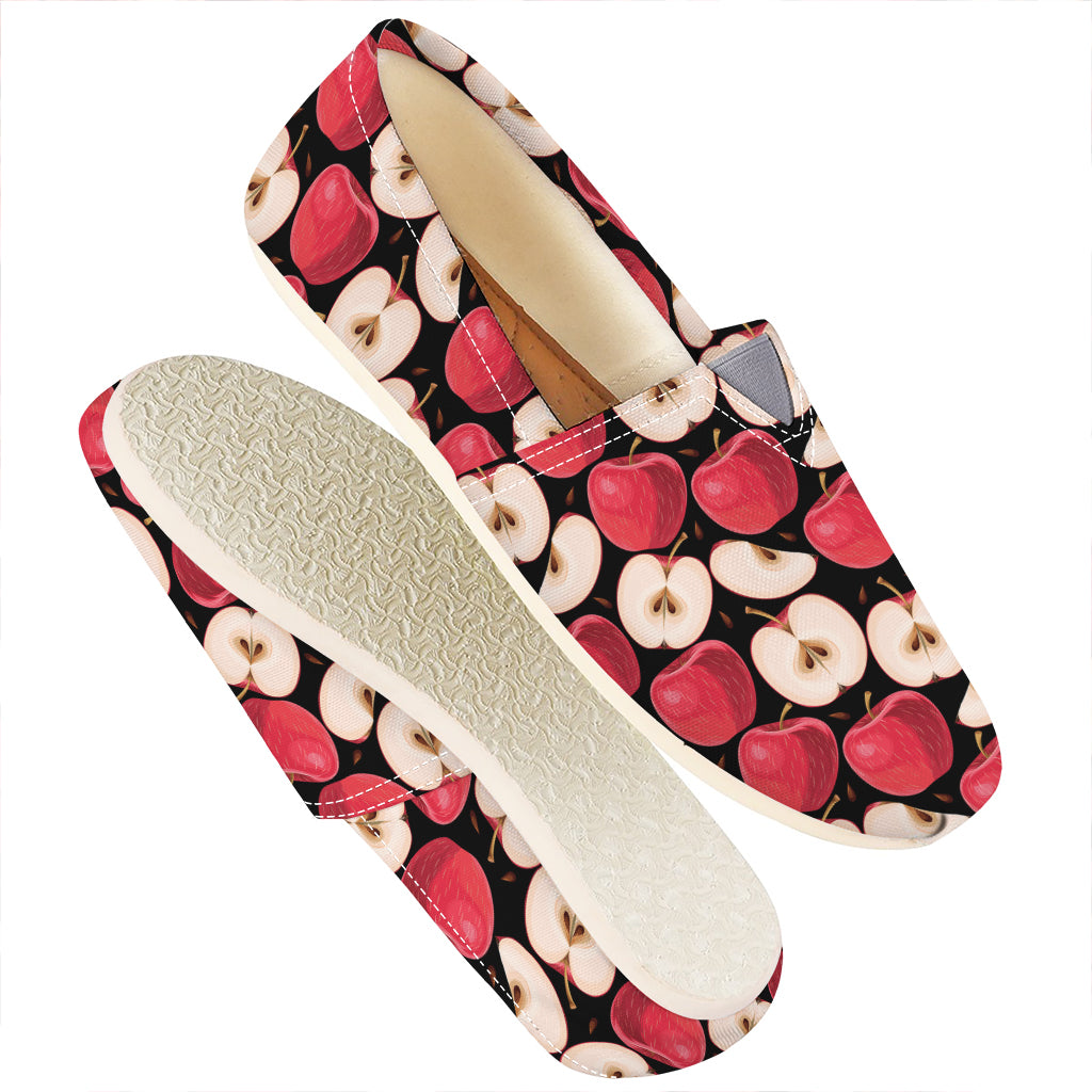 Apple Pattern Print Casual Shoes