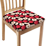 Apple Pattern Print Chair Cushion Cover