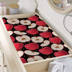Apple Pattern Print Changing Pad Cover
