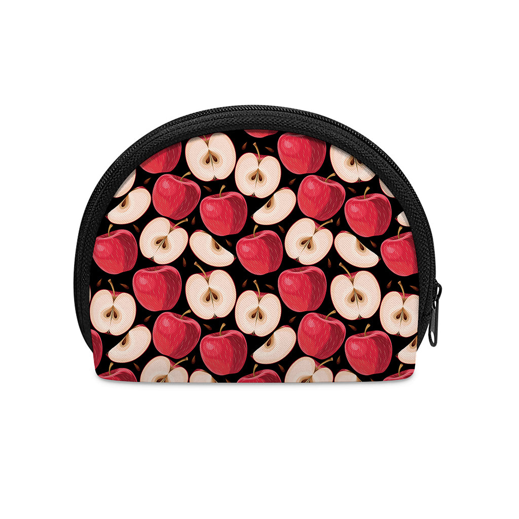 Apple Pattern Print Coin Purse