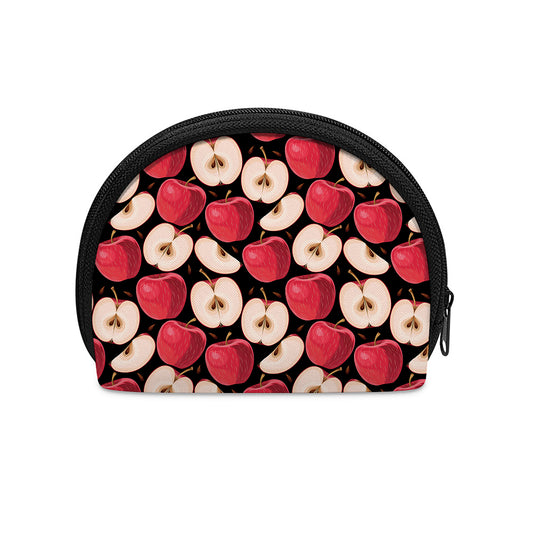 Apple Pattern Print Coin Purse