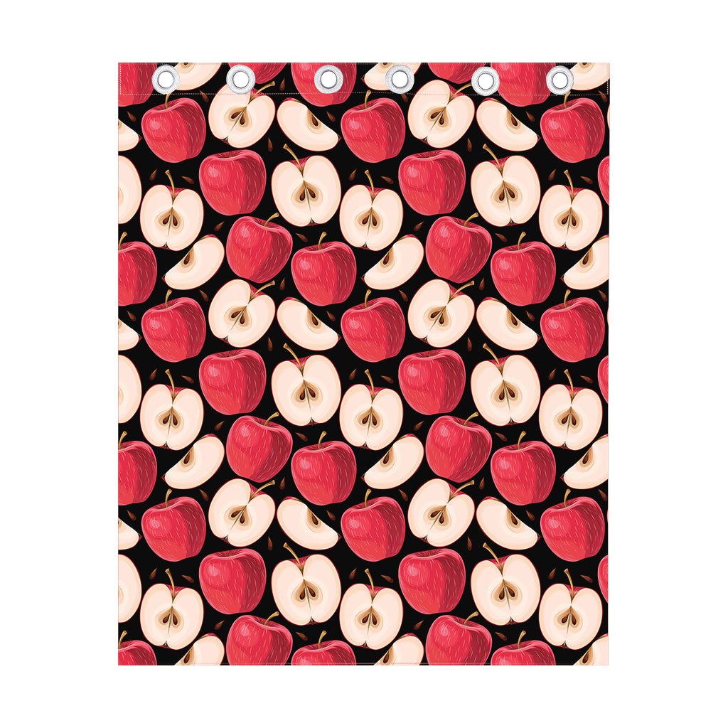 Apple Pattern Print Curtain