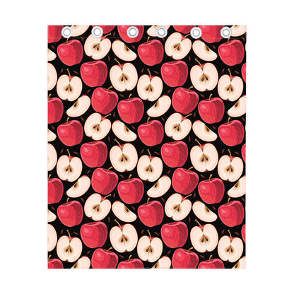 Apple Pattern Print Curtain