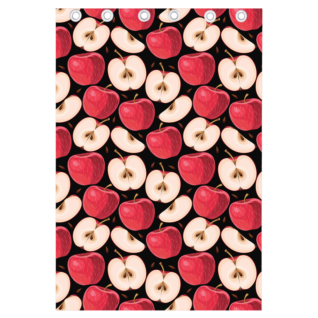 Apple Pattern Print Curtain
