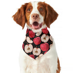 Apple Pattern Print Dog Bandana