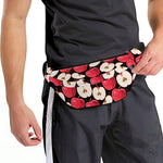Apple Pattern Print Fanny Pack