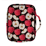 Apple Pattern Print Front Pocket Bible Bag
