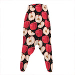 Apple Pattern Print Hammer Pants